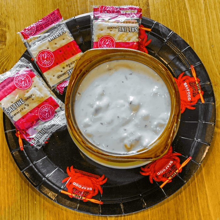 New England Claw Chowder.