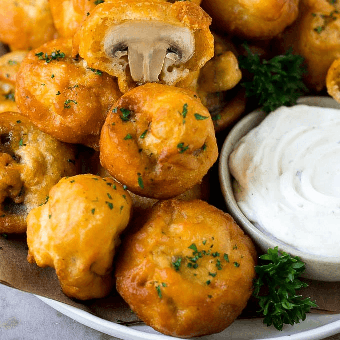Fried Mushrooms 