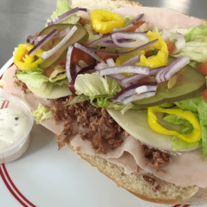 Turkey and Bacon Sub.