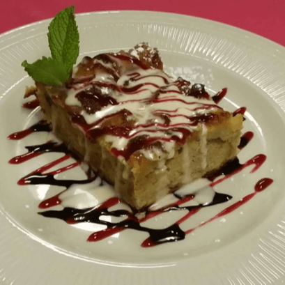 Rum Flavored Bread Pudding