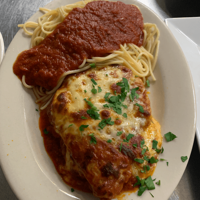 Chicken Cutlet Parmigiana