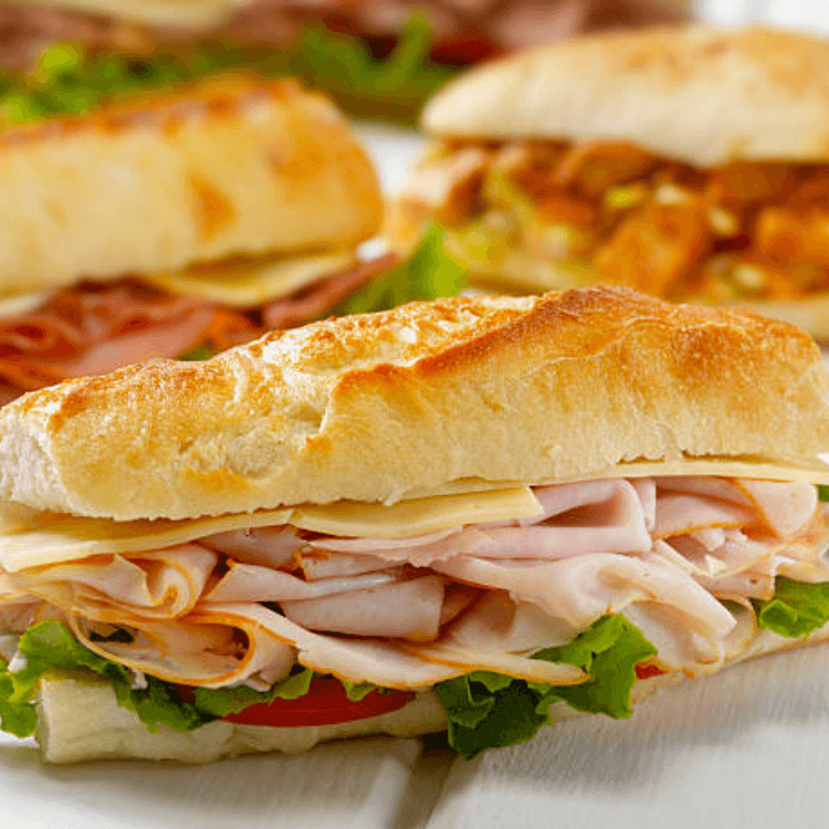 Turkey & Cheese Sandwich