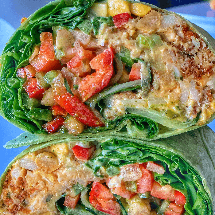 Crab Cake Wrap