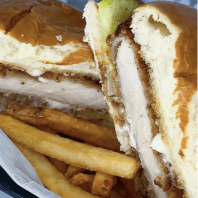 Delicious Cajun Chicken Sandwich and Seafood Options