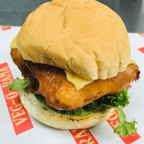 Curd (Paneer) Burger