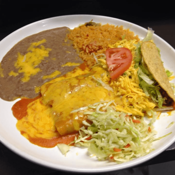 #31 Taco and Enchilada