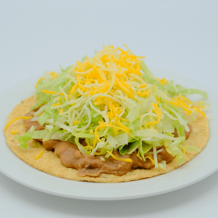 Beans Tostada.