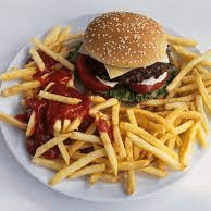 #5. Mexican KIDS Hamburger & Fries