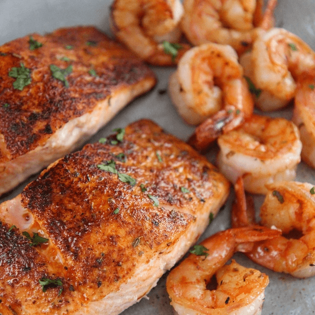 Salmon & Shrimp