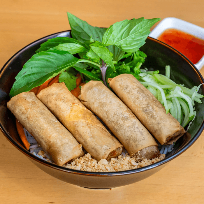 29. Egg Roll Vermicelli Bowl - Bún Chả Giò