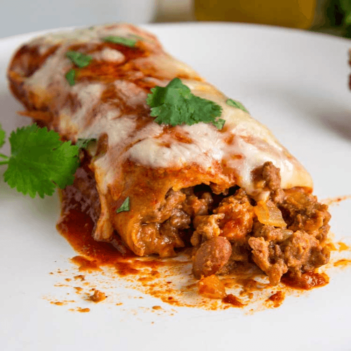 Ground Beef Enchiladas