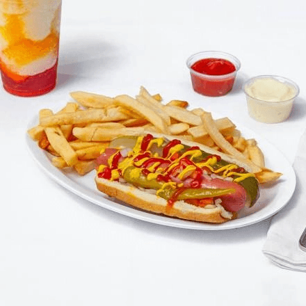 2 Jumbo Hot Dog Combo