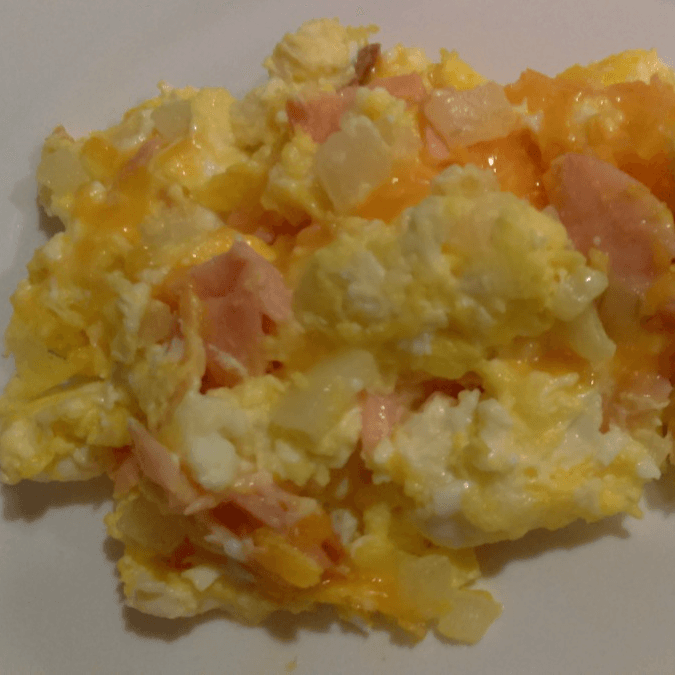Lox & Onion Omelet