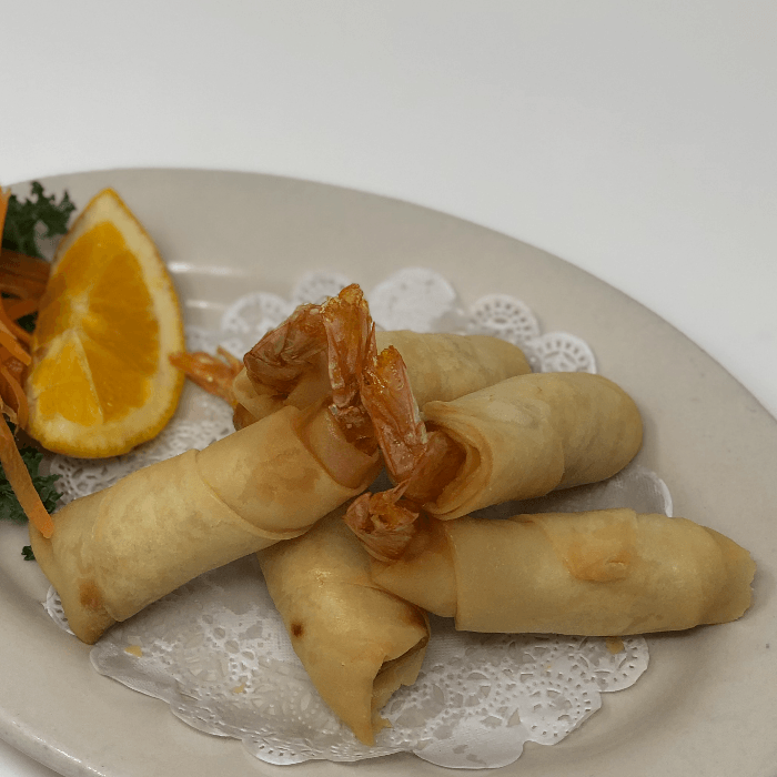 A3. Shrimp in a Blanket.