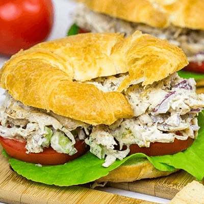 Grilled Chicken with Lettuce Sandwich
