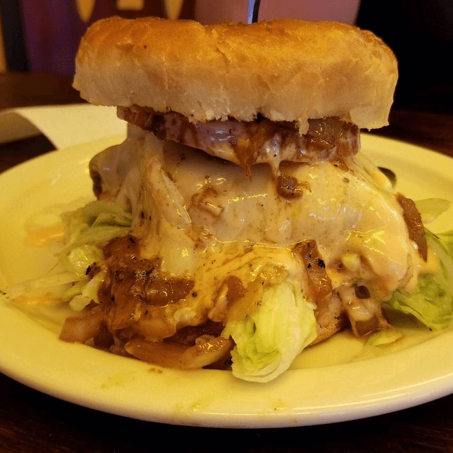 6 Cheese Melt Burger