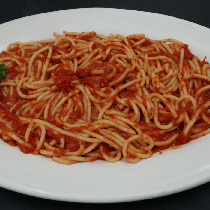 Spaghetti with Marinara.