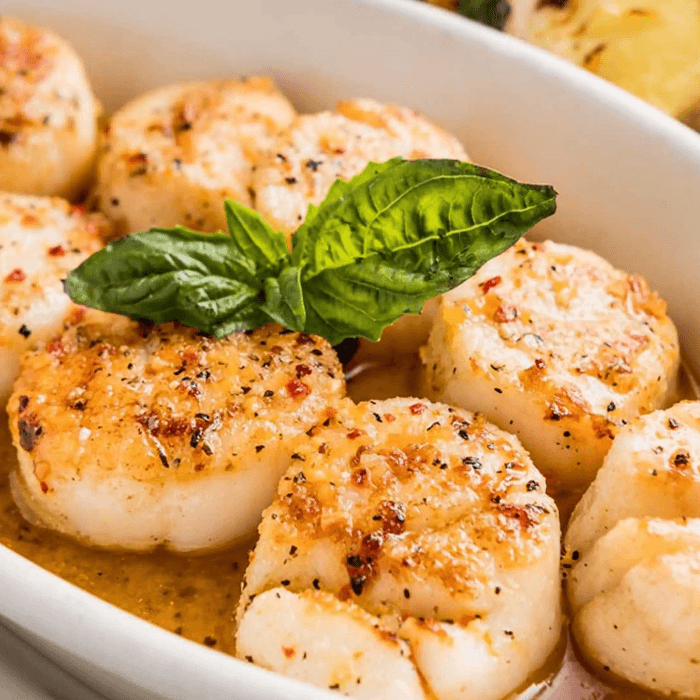 Grilled Sea Scallops