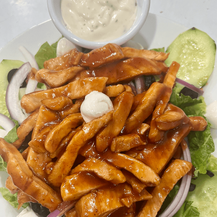 BBQ Chicken Tossed Salad Lg.