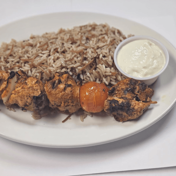 Kids Shish Tawook.