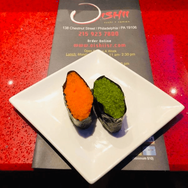 Smelt Fish Roe (Masago) Sashimi