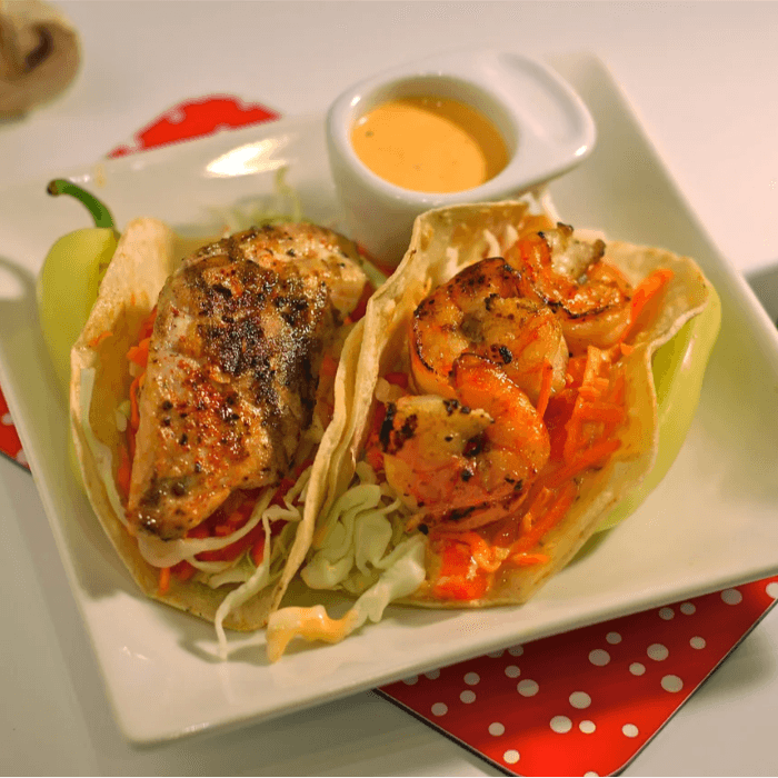 Taco Combo with Fries and Drink.