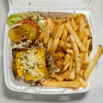 Turkey Burger Combo