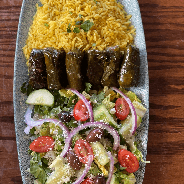 Grape Leaves Combo Plate