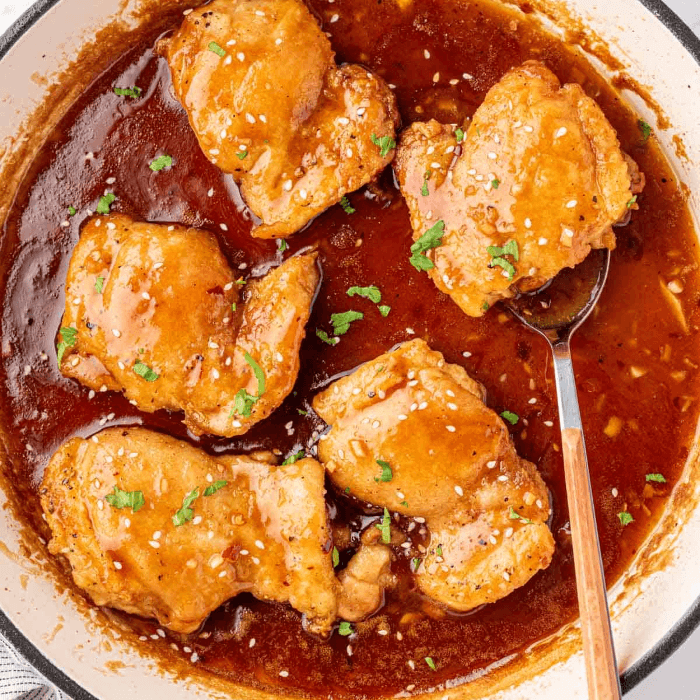 Honey Garlic Chicken