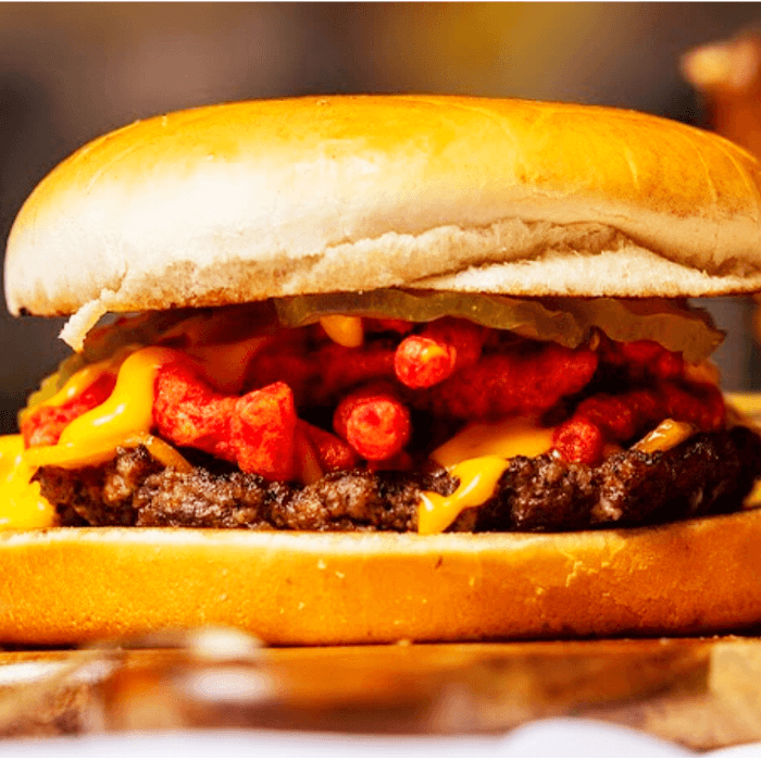 Hot Cheeto Burger