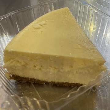 NY Style Cheesecake Slice