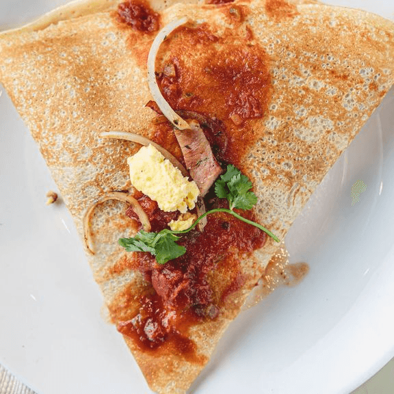Spanish Ranchero Crepe
