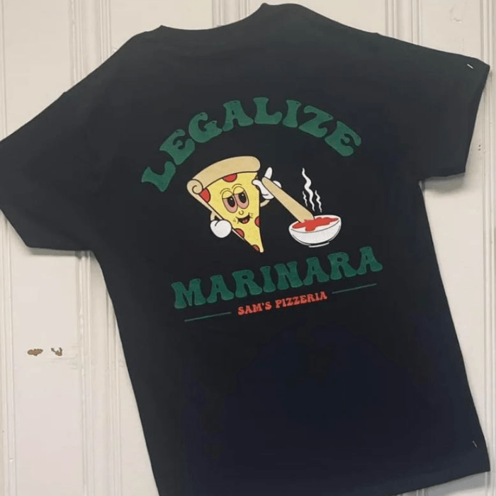 Legalize Marinara Tee.