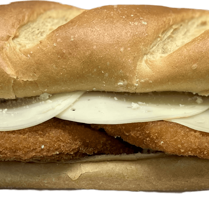 Chicken Pesto Melt Sandwich.