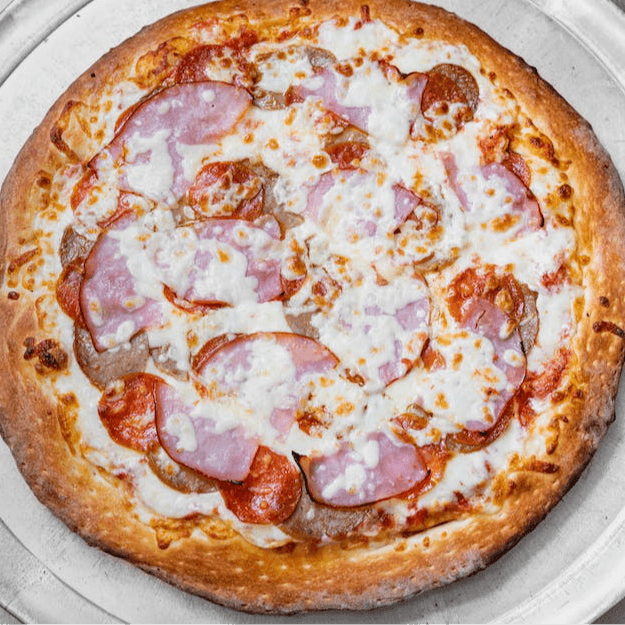 Meat Feast Pizza (14" Large - 12 Slices).