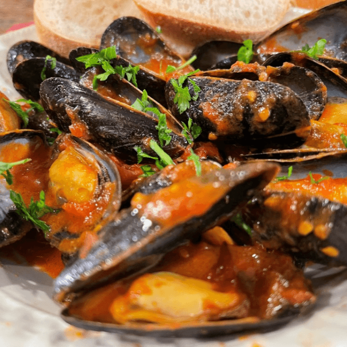 Mussels Marinara