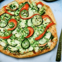 Garden Green Thumb Veggie Pizza (9" Small)
