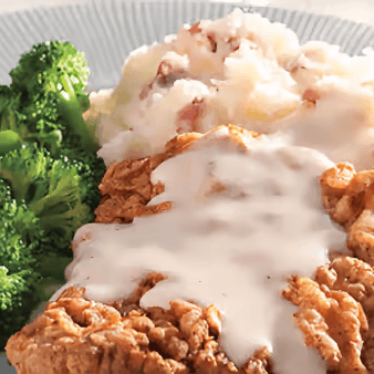 Chicken Fried Steak with Country Gravy