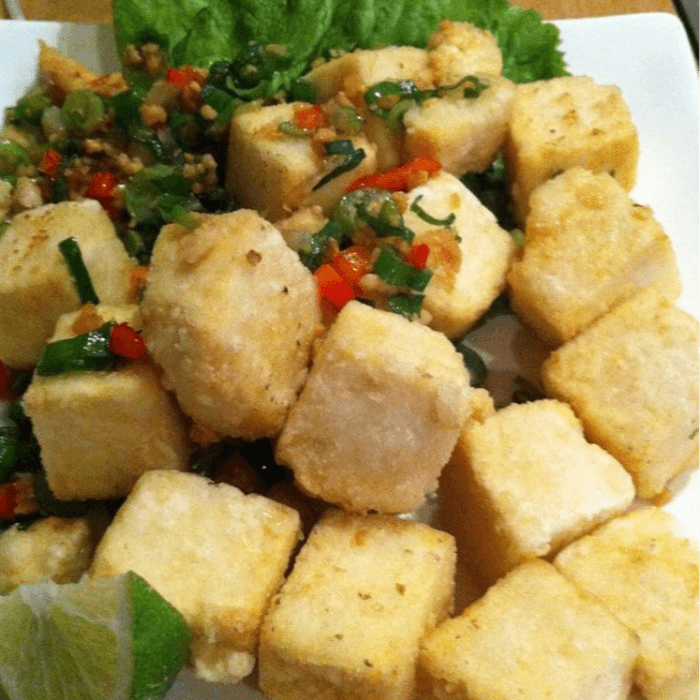 Salt & Pepper Tofu.