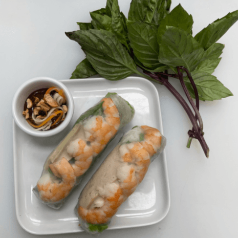 Shrimp & Pork Spring Rolls