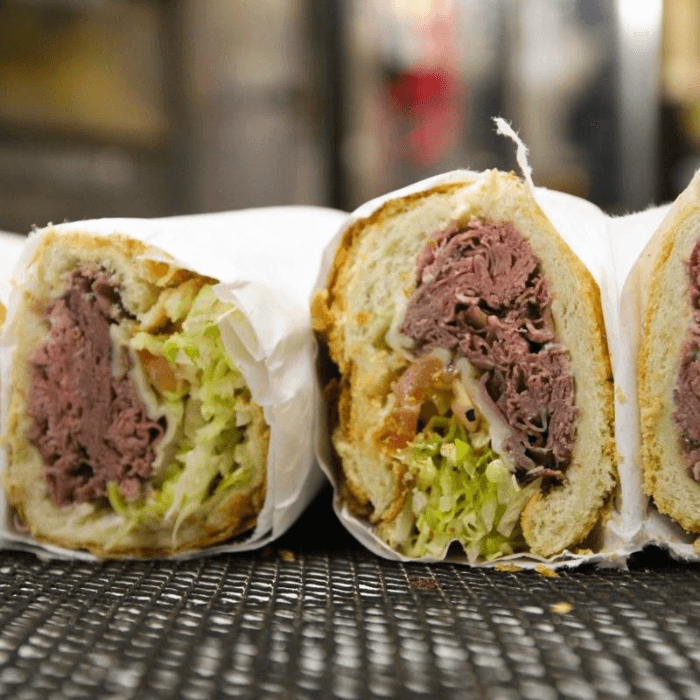 Roast Beef Sandwich.