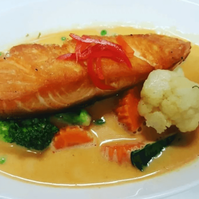 Salmon Panang Curry