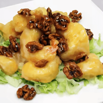 Walnut Prawns 核桃虾.