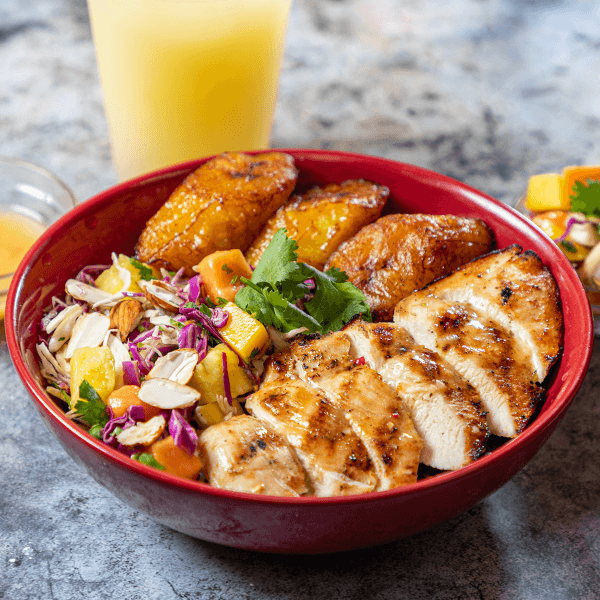 Tropical Chicken Bowl.