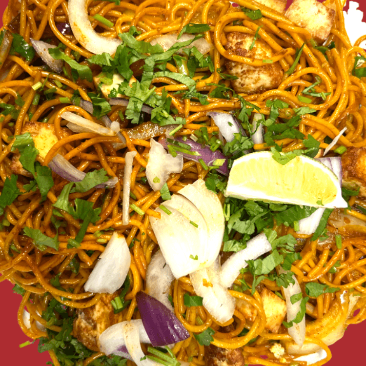 129. Paneer Chowmein.