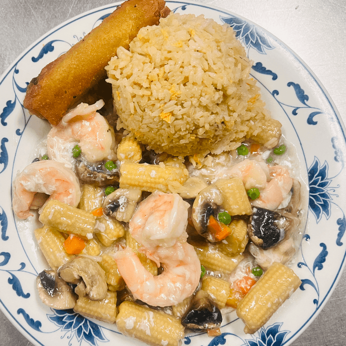 22. Shrimp with Lobster Sauce (Lunch Special).