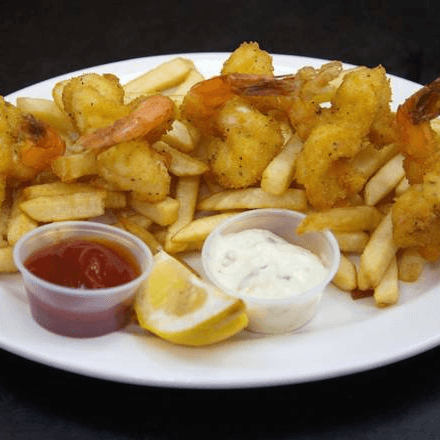 Fried Jumbo Shrimp.