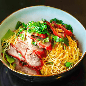 BBQ Pork Noodles Soup.