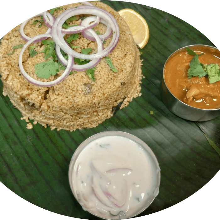 Mutton Thalapakatti Biryani.