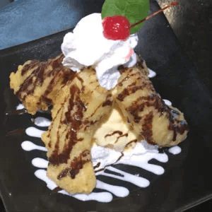 Tempura Banana Split